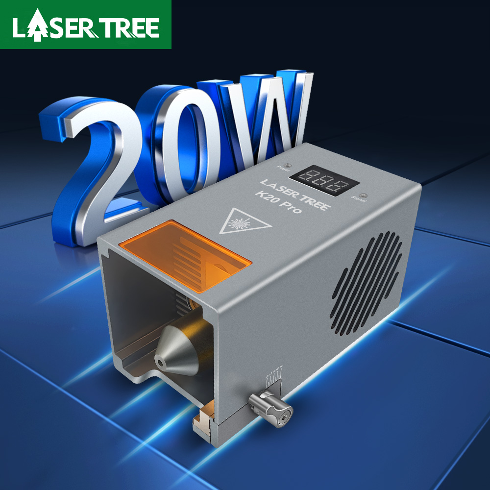Industrial Laser Engraver - ليزر شجرة 20 واط الطاقة البصرية