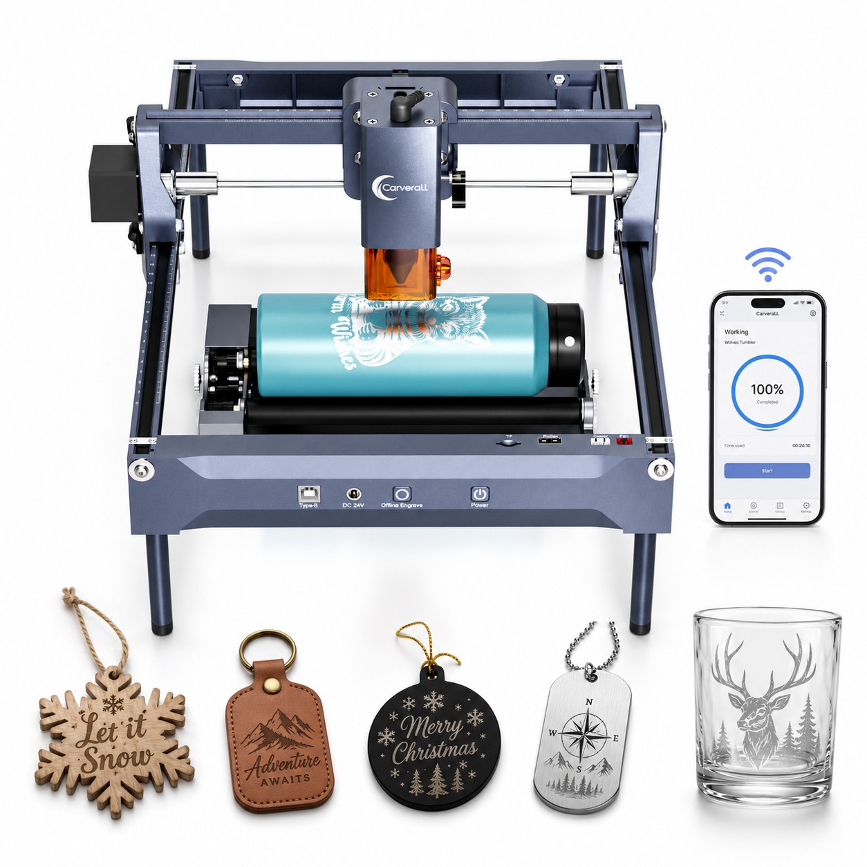 Industrial Laser Engraver - ماكينة نقش بالليزر Carverall K15 Pro