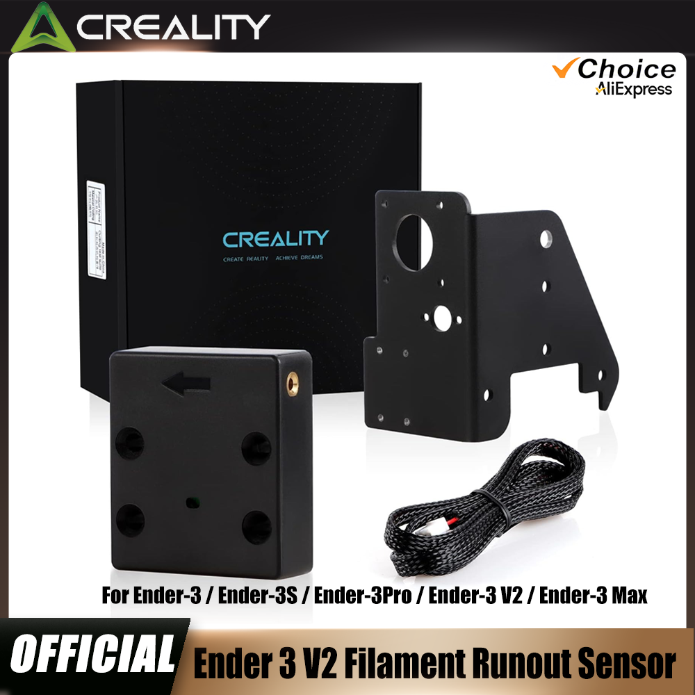 مستشعر نفاد الفتيل من Creality - مراجعة Creality Printer Ender 3 وسعره