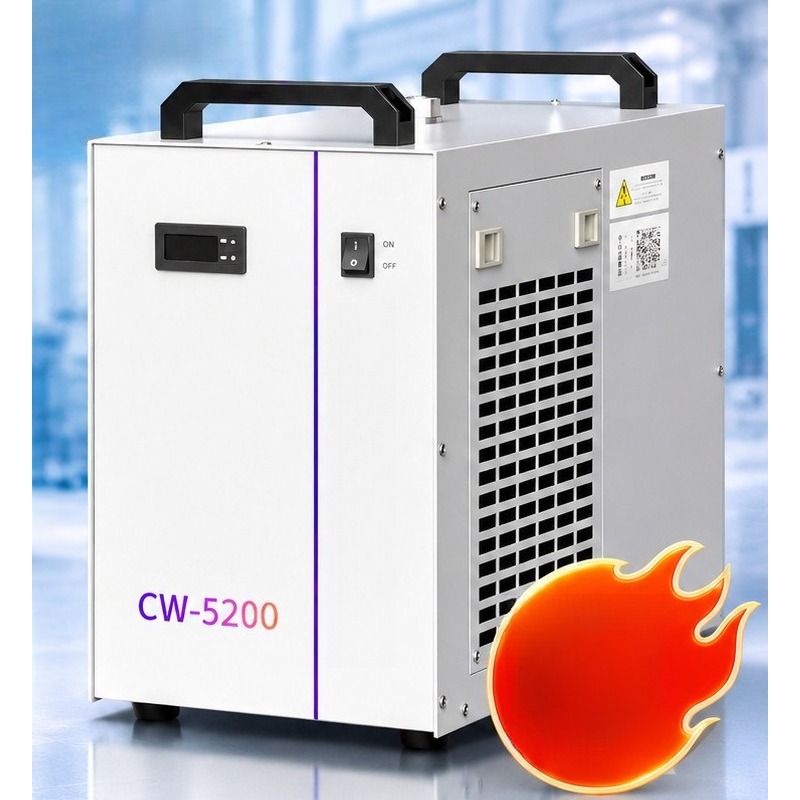 مبرد صناعي CW5200، مبرد مياه ص - مراجعة Laser Industrial Chiller وسعره
