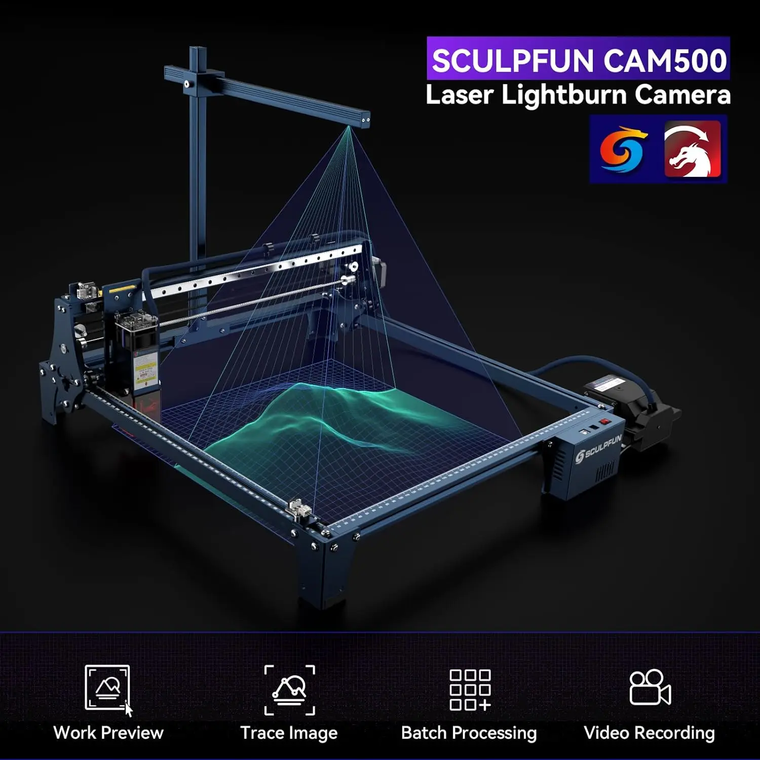 ماكينة نقش بالليزر SCULPFUN CA - مراجعة Industrial Laser Engraver وسعره