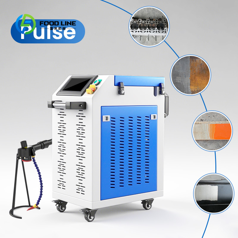 آلة تنظيف بالليزر مخصصة بقوة 1 - مراجعة Industrial Laser Price وسعره
