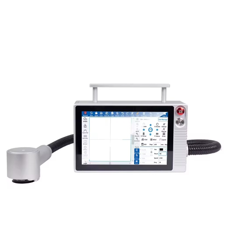 آلة نقش بالليزر بالألياف الضوئ - مراجعة Laser Marking Machine وسعره